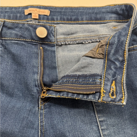 Gibson Latimer Dark Blue Skinny Jeans - Picture 5 of 7